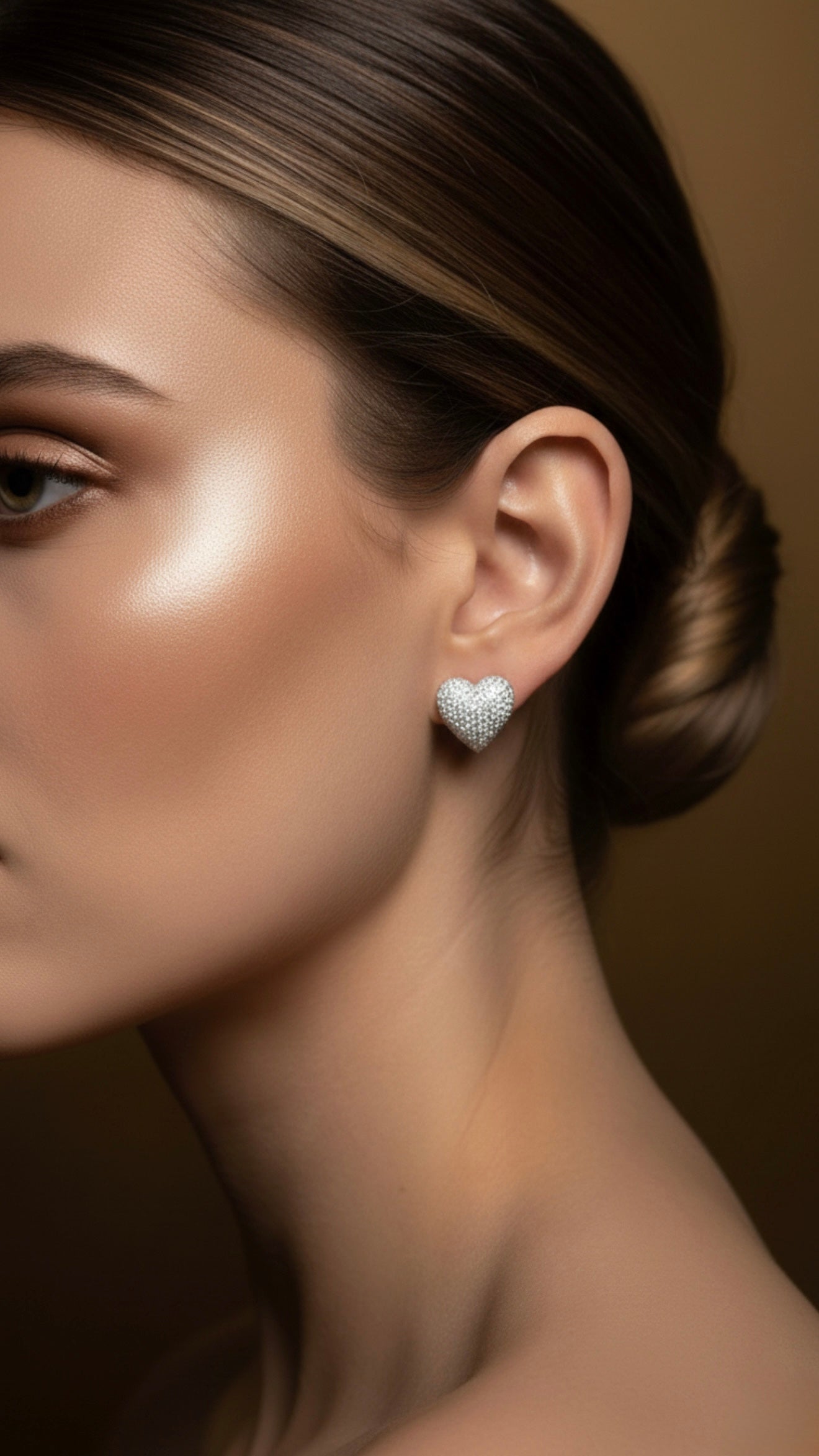 ORECCHINO CUORE ZIRCONATO