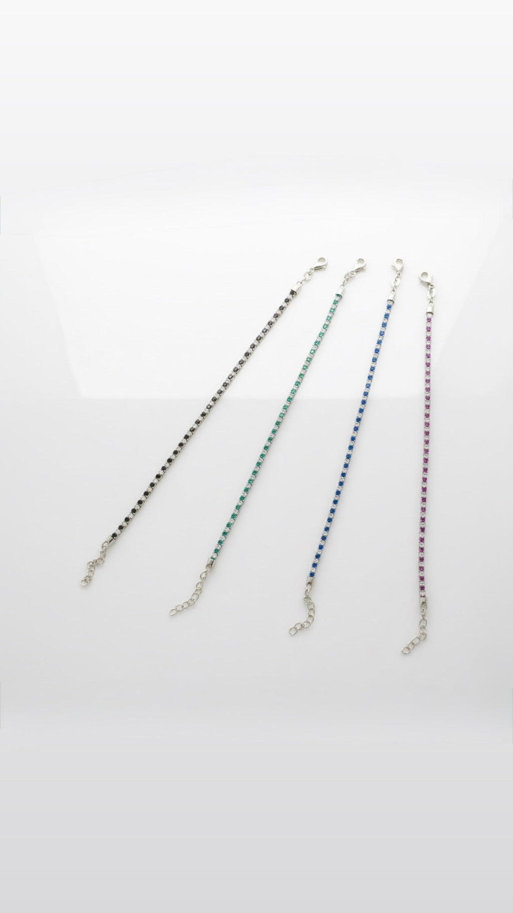 BRACCIALE TENNIS REGOLABILE ALTERNATO