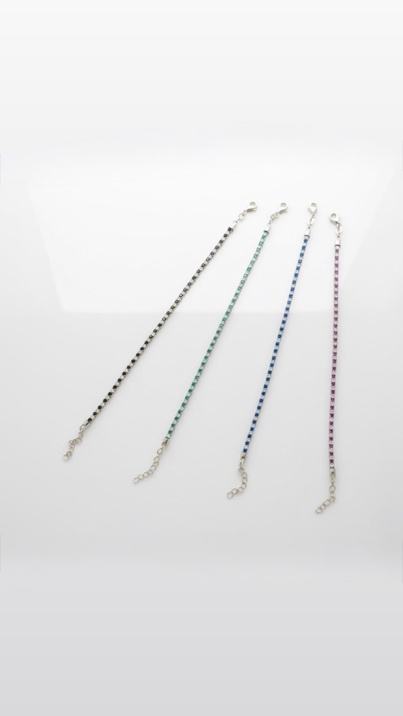 BRACCIALE TENNIS REGOLABILE ALTERNATO