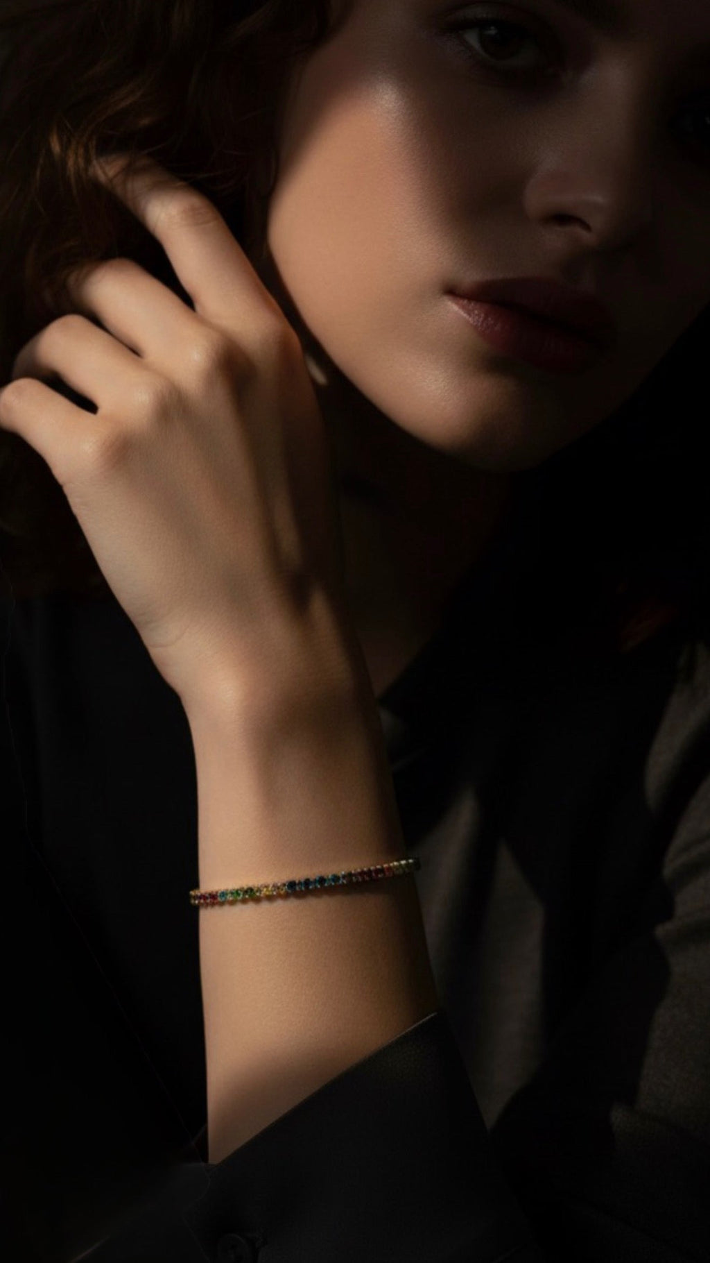 BRACCIALE TENNIS RAINBOW